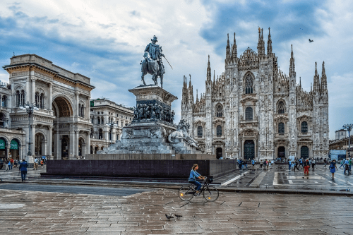 Milan Cathedral Dome Statue